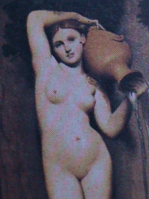 ​STATE OF OMAN-WORLD FAMOUS NUDE  PAINTING OF JEAN INGRES IMPERF MNH S/S VF