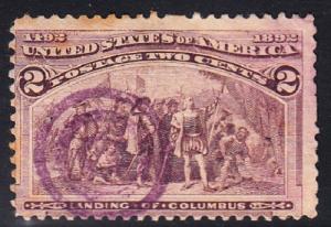 USA # 231, 233, 234, 236, 237 used lot of  five