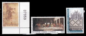 Cyprus 562-564, MNH