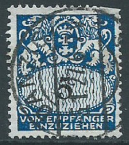 Danzig, Sc #J30, 5pf Used