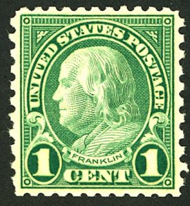 U.S. #578 MINT OG NH
