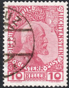 Liechtenstein #2  Used - Prince Johann II (1912)