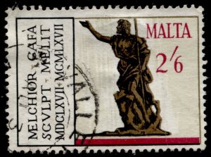 Malta #370 Melchoir Gafa Maltese Sculpture Issue Used