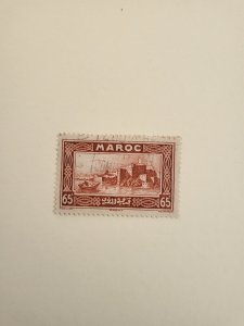 Stamps French Morocco Scott #136 used