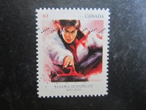 Canada # 2706 Pioneers of Winter Sports Nice stamps  {ca2173}