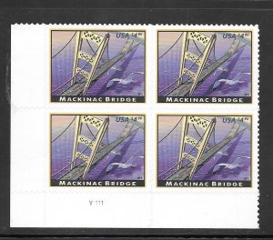 #4438 MNH Plate Block