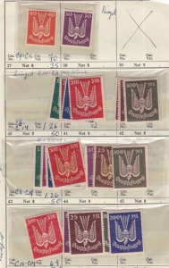 GERMANY(old Reich)  ^^^^^1919   hinged  Classics AIRPOSTS @xdca3600gee600 