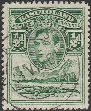 Basutoland, #18 Used From 1938