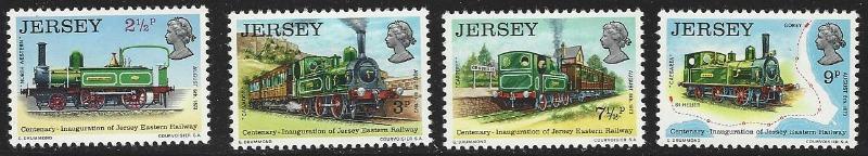 Jersey #85-88 MNH Full Set of 4 Trains