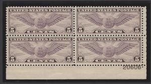 *C16, VERY FINE, NEVER HINGED, CAT. VALUE $100-