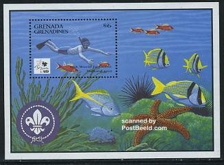 Grenada Grenadines 1995, World jamboree s/s, MNH