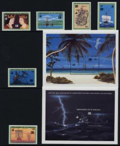 St Vincent Grenadines 855-62 MNH Discovery of America, Ships, King Ferdinand