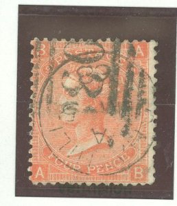 Great Britain #43a  Single