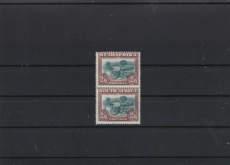 south africa 1927 2½ shillings Lmm  stamps pair cat £150 ref r8897