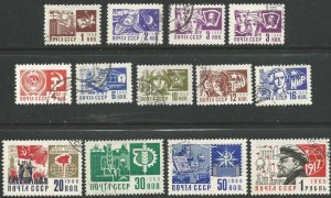 Russia  Scott 3257-3268  CTO  Complete