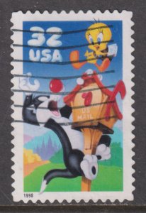United States 3204A Sylvester & Tweety Bird 1998