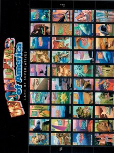 4033-72  Wonders of America  Sheet 39¢  FACE $15.60  MNH 2006