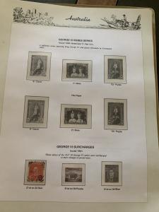 Australia Collection from 1927 to 1978 Used Cat. Value $575