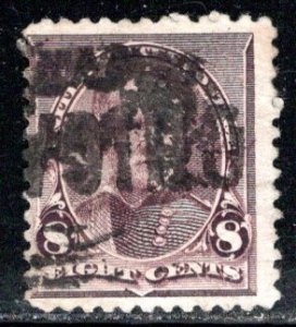 United States Scott # 225, used