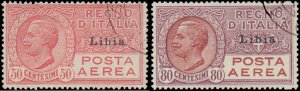 Libya #C1-C2, Complete Set(2), 1928-1929, Used