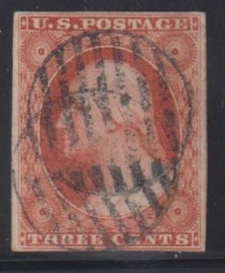 US Classics #10a Used VF 4 clear Margins - Nice! Cat Value: $150