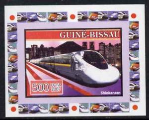 Guinea - Bissau 2007 High Speed Trains #1 - Shinkansen in...