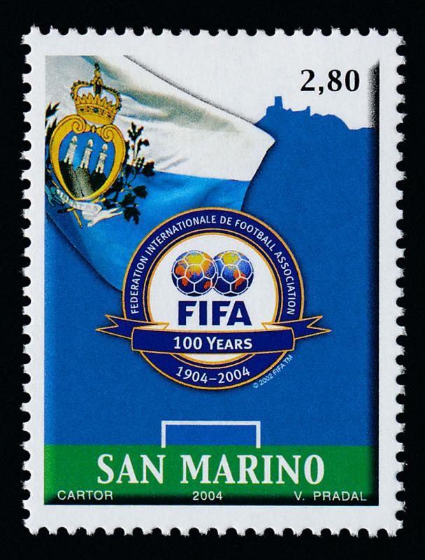 San Marino 1600 MNH FIFA, Football, Soccer, Sports