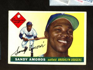 1955 TOPPS SANDY AMORS EX-NRMT