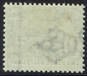 WESTERN AUSTRALIA 1885 SWAN 21/2D WMK CROWN CA  