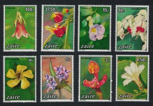 Zaire Flowers Orchids 8v 1984 MNH SG#1187-1194 MI#853-760