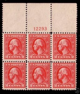  U.S. 528B FVF MNH PBlk/6 SCV$375.00 Bright 