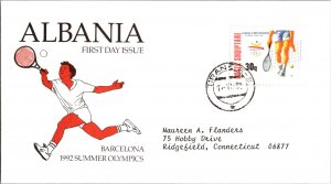 Albania, Worldwide First Day Cover, Olympics