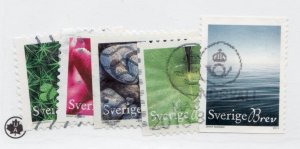 2013 Sweden Sverige #2699 - 2700d Nature photographs - Used stamp set. Cv $9.50