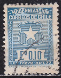 Chile RA3 Chilean Arms 1970