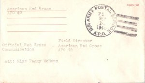 United States A.P.O.'s Soldier's Free Mail 1945 U.S. Army Postal Service, A.P...