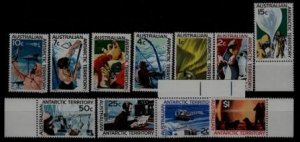 Australia Antarctic L8-18 MNH SCV72.65