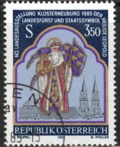 Austria Osterreich Scott 1308 used CTO 1985 St. Leopold