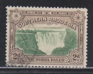 Southern Rhodesia, 2d Victoria Falls (SC# 31) Used