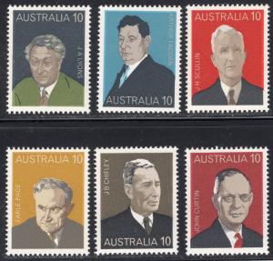 AUSTRALIA SCOTT 610-615