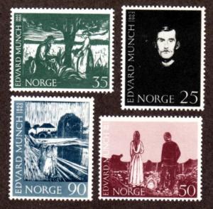 Norway # 446-449 Mint NH!