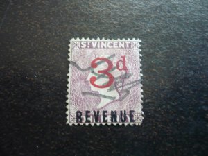 Stamps - St. Vincent - Revenue - Used Set of 1 Stamp