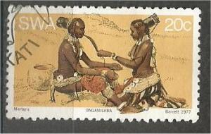 SWA, 1977, CTO 20c Wambo people. Scott 405