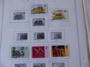 Gambia 1869-1985 Stamp Collection on Scott Specialty Stamp Album Pages