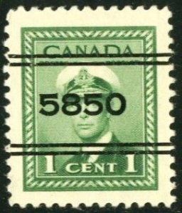 CANADA #249, USED PRE CANCEL, 1942, CAN218