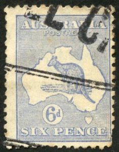 Australia Scott 48 UFH - 1915 Roo - SCV $17.50