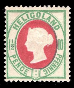 MOMEN: HELIGOLAND SC #17a MINT OG H ORIGINAL LOT #66202