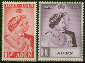 Aden 1948 RSW set of 2 SG30-31 Fine Lightly Mtd Mint