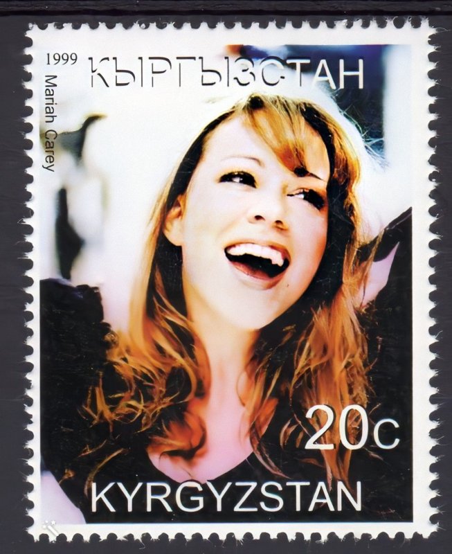 MARIAH CAREY ALL I WANT FOR CHRISTMAS IS YOU  Single (1) MNH Kyrgyzstan 1999