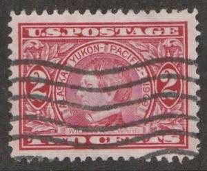 U.S. Scott #370 Alaska Seward Stamp - Used Single