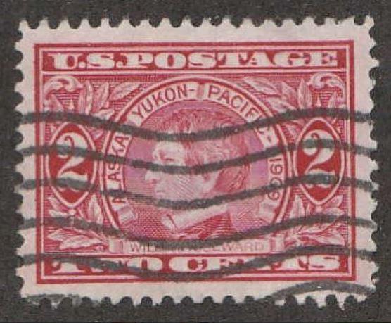 U.S. Scott #370 Alaska Seward Stamp - Used Single